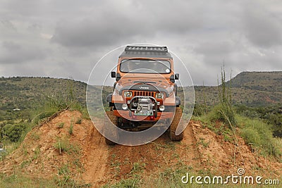 Crush Beige Jeep Wrangler Off-Roader V8