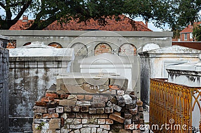 Crypts in New Orleans Cemetery