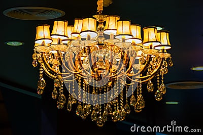 Crystal chandelier