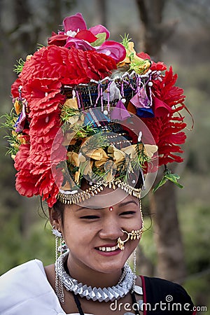 Cultural Tharu program Chitwan 2013, Nepal