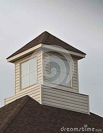 Cupola with square windows