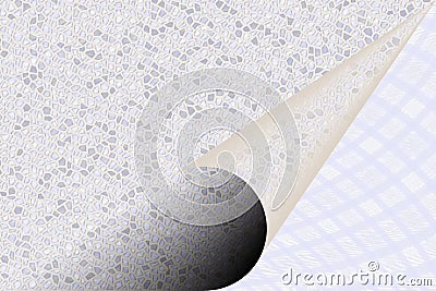 Curl paper texture background