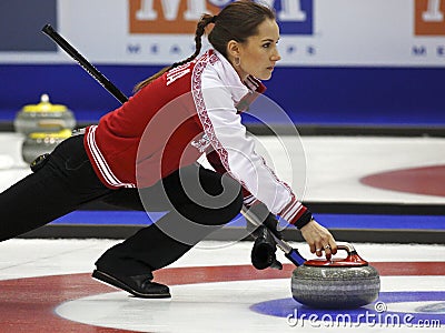 Curling Women Russia Anna Sidorova