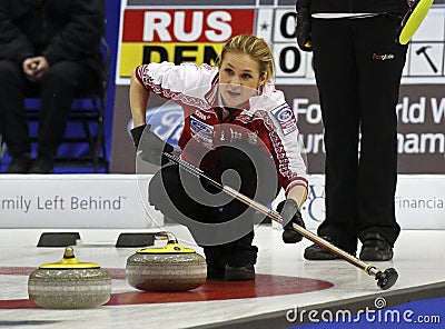 Curling Women Russia Rocks House Fomina