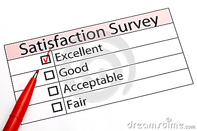 Customer service evaluation form