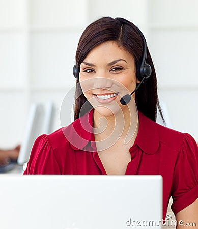 representative customer service headset using office royalty assured self