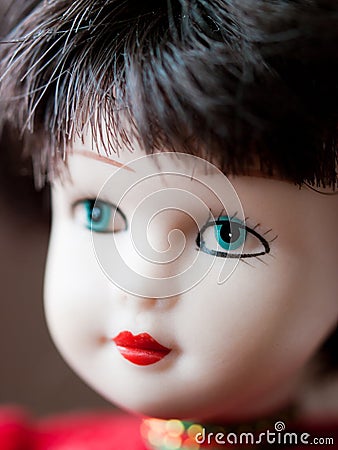 Cute doll portrait