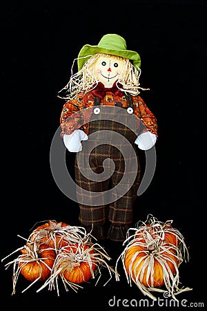 Cute Little Thanksgiving Scarecrow
