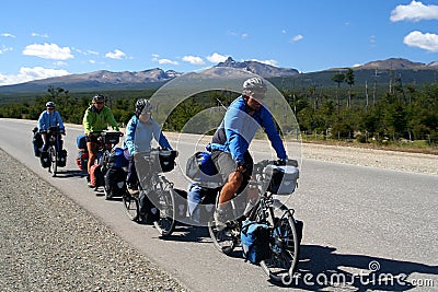 Cycle touring in Patagonia