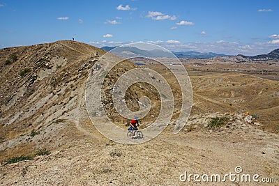 Cycling in mountains