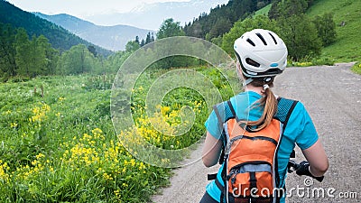 Cycling in mountains