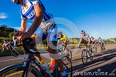 Cycling Race Close Durban