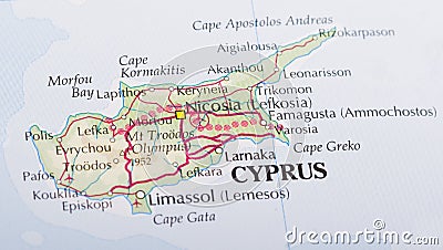 Cyprus map