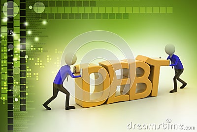 3d people try to avoid debt