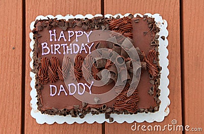 Daddy s birth day cake