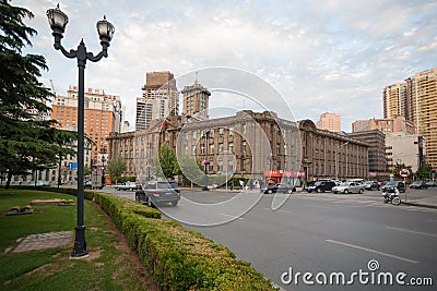 Dalian City in the evening, China