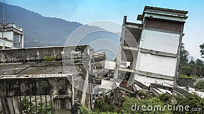 Damage Buildings of Wenchuan Earthquake,Sichuan