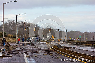 Damage from Superstorm Sandy