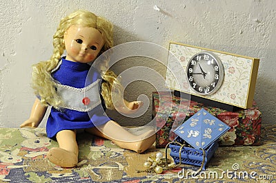 Damaged Vintage Doll