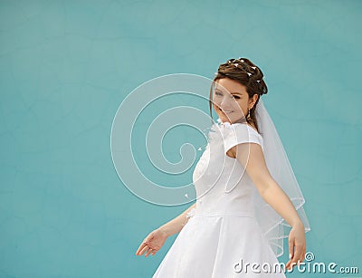 The dancing bride