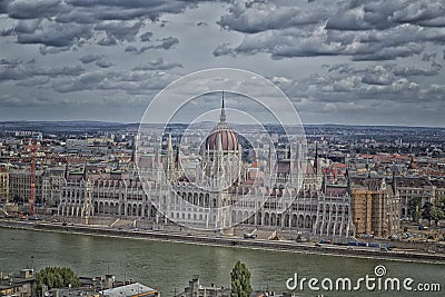 Danube View in Budapest