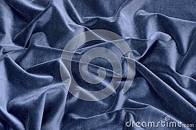 The dark blue velvet background