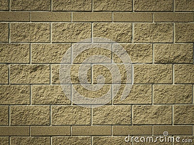 Dark brown brick paint wall background or texture