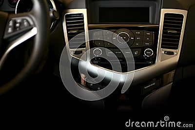 Dark Car Dashboard