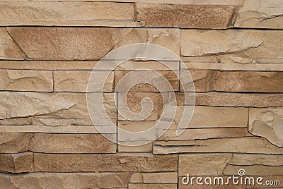 Dark yellow wild stone tiles