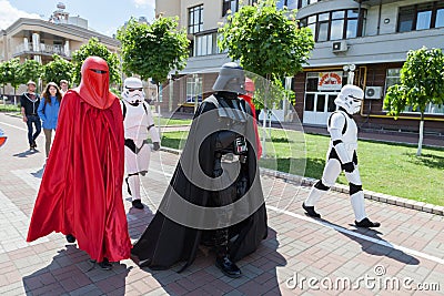 Darth Vader runs for Kiev major elections.