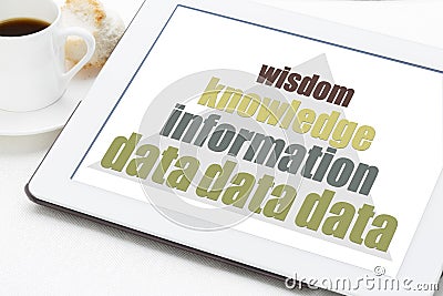 Data, information, knowledge and wisdom