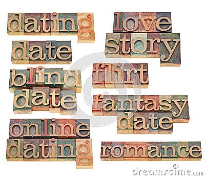 Dating, flirt  and romance