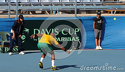 Davis Cup tennis tournament between Cyprus and Benin