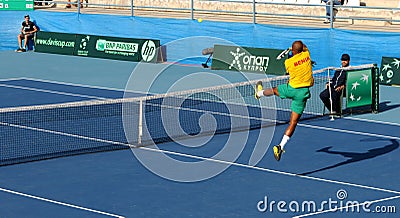 Davis Cup tennis tournament between Cyprus and Benin