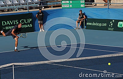 Davis Cup tennis tournament between Cyprus and Benin