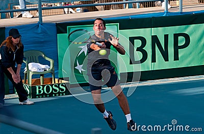 Davis Cup tennis tournament between Cyprus and Benin