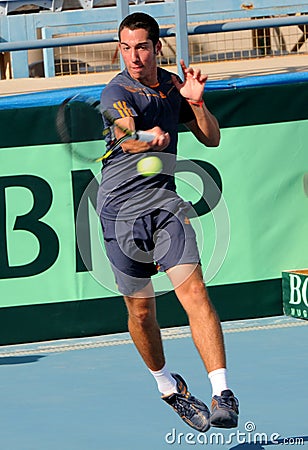 Davis Cup tennis tournament between Cyprus and Benin