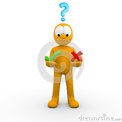 decision royalty weighing character making dreamstime
