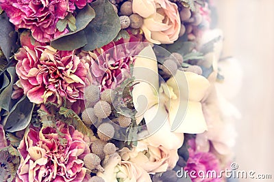 Decor flowers - bouquet of peonies