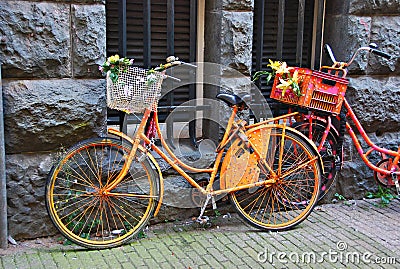 Decorated Bikes