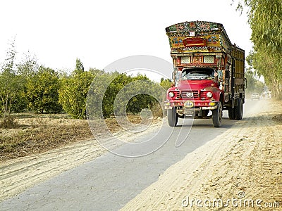 Decorative old truck