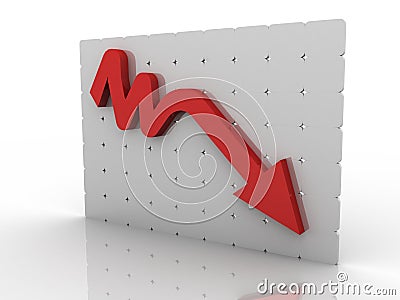 Decrease Royalty Free Stock Photos - Image: 15194768