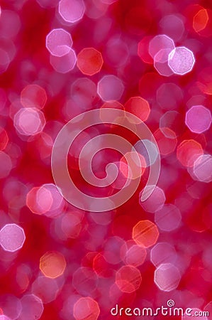 Defocused abstract bright red and white lights background