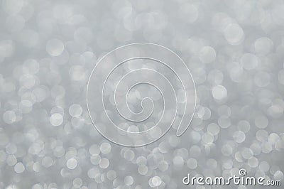 Defocused abstract silver lights background