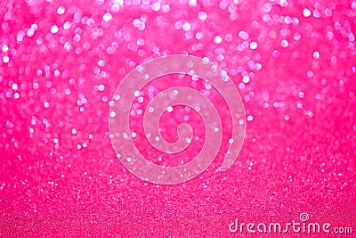 Defocused Pink Sparkles