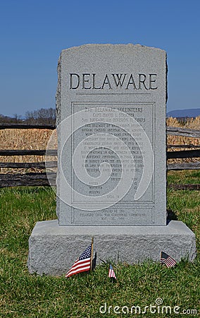 Delaware Monument - Antietam National Battlefield, Maryland