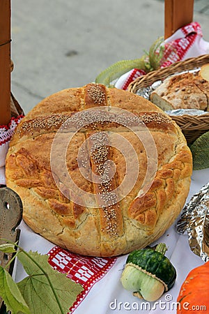 Delicious homemade Christmas bread