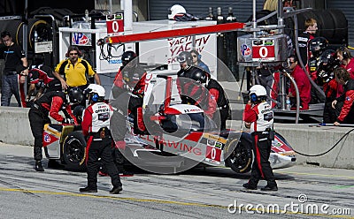 DeltaWing Pit Stop