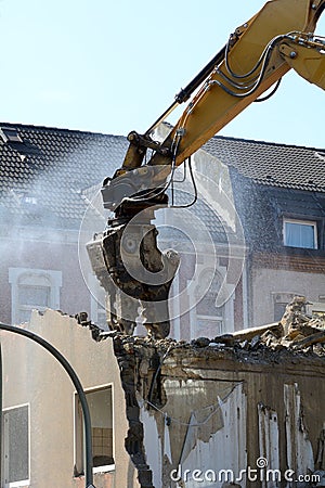 Demolition work