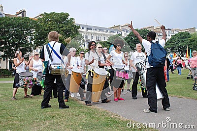Dende Nation samba drum troupe